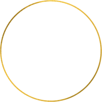 Gold Circle Border
